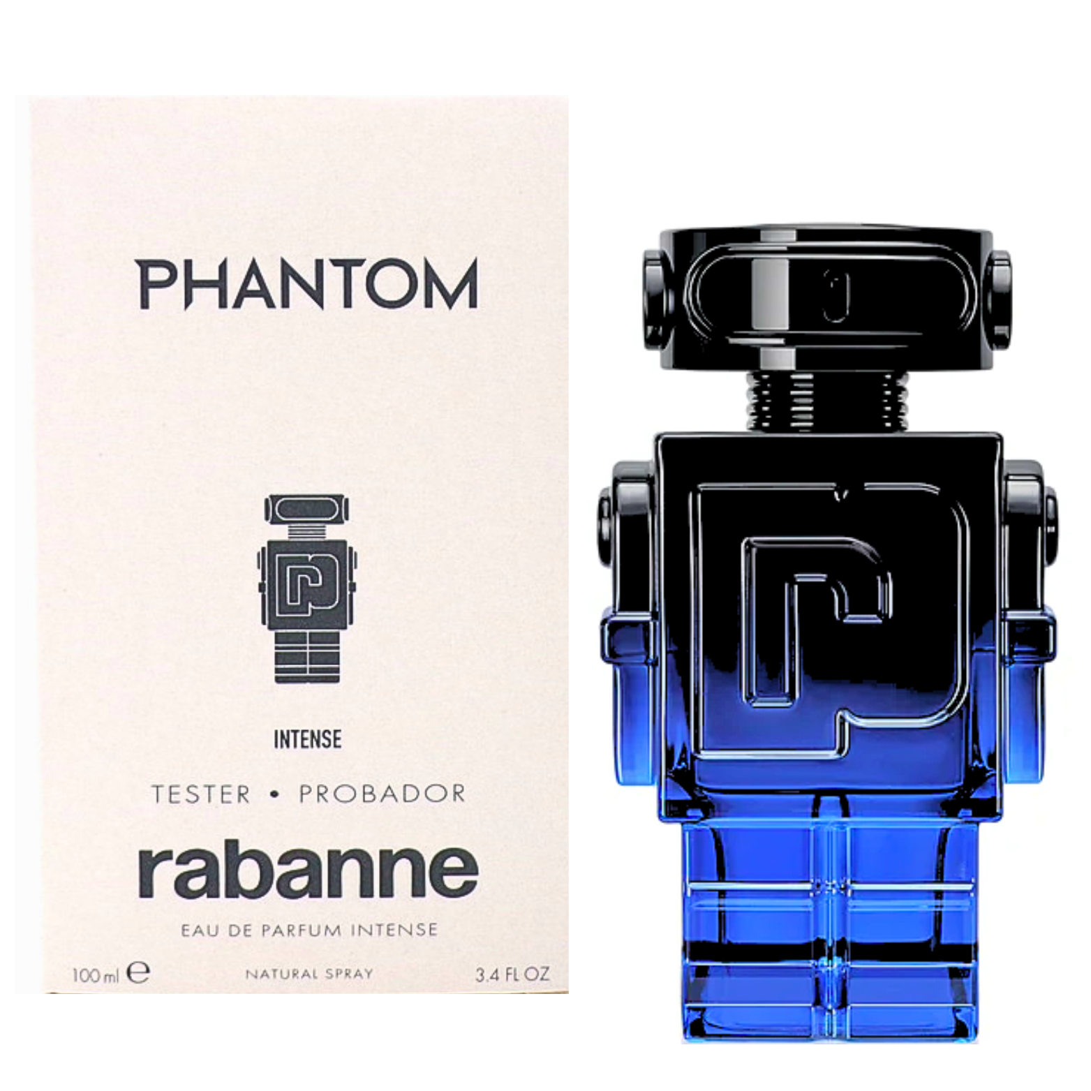 PACO RABANNE PHANTOM INTENSE EDP 100ML (TESTER)