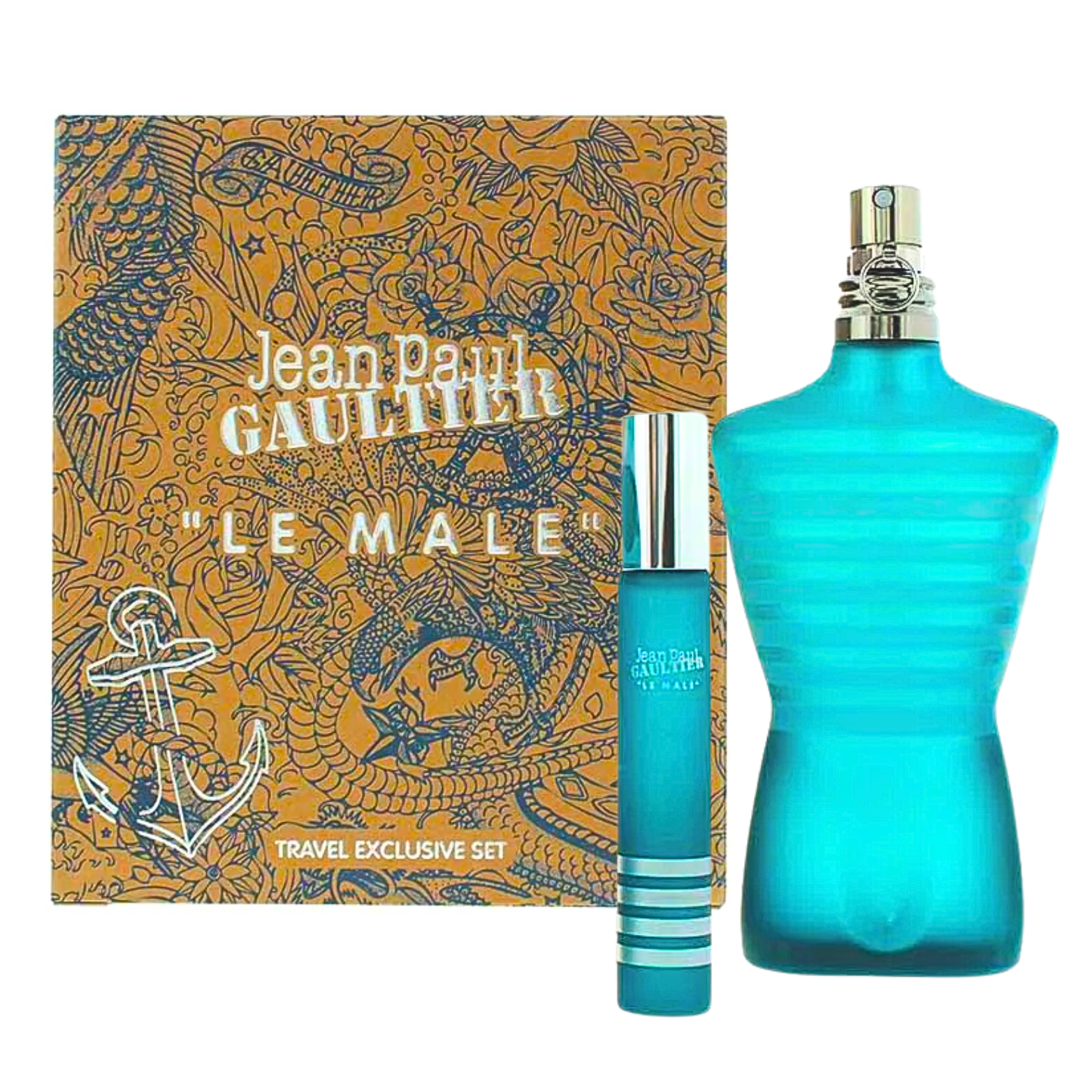 JEAN PAUL GAULTIER JPG LE MALE EDT 125ML+20ML TRAVELSET