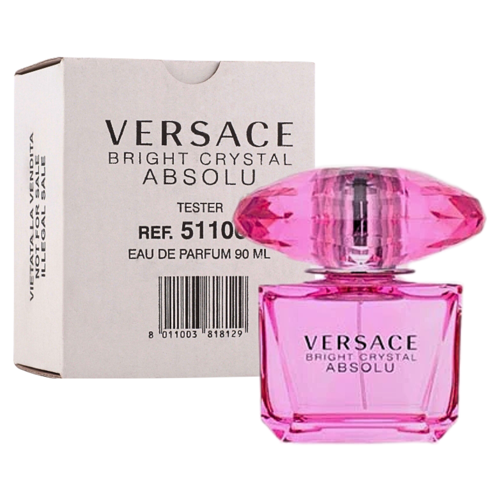 VERSACE BRIGHT CRYSTAL ABSOLU EDP 90ML (TESTER)