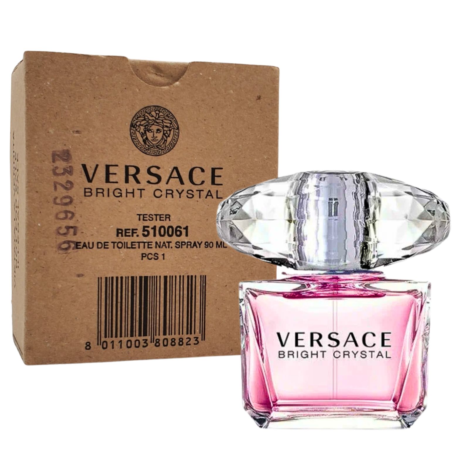 VERSACE BRIGHT CRYSTAL EDT 90ML (TESTER)