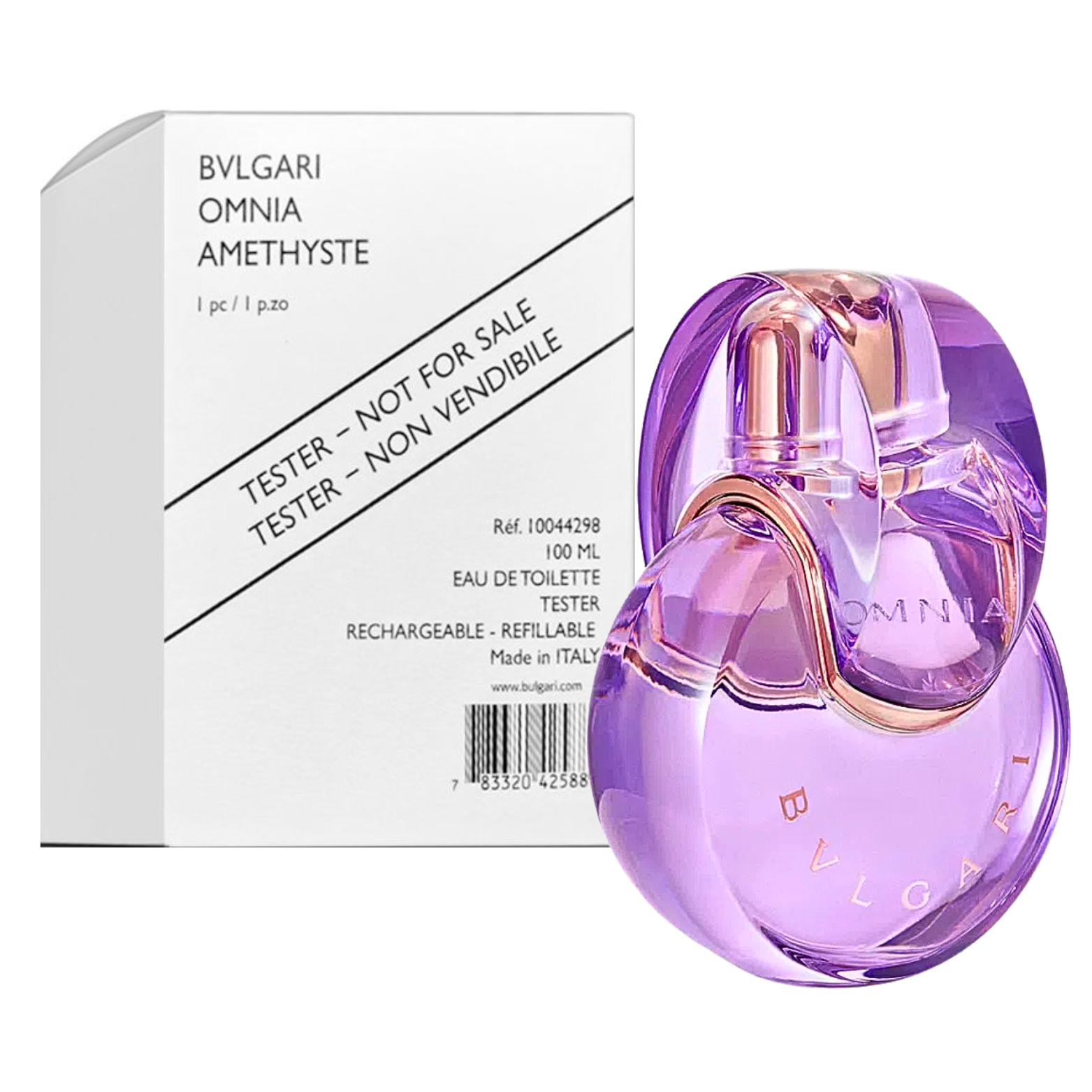 BVLGARI OMNIA AMETHYSTE EDT 100ML (TESTER)