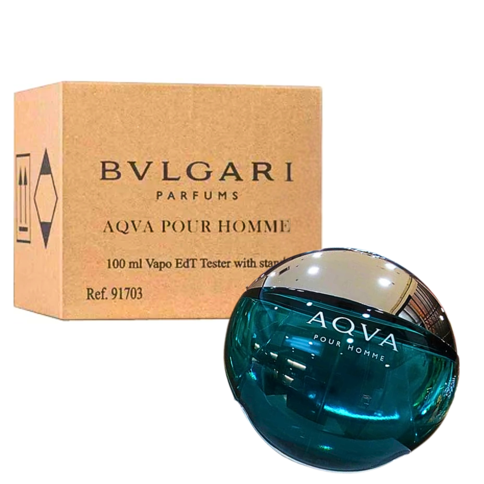BVLGARI AQVA POUR HOMME EDT 100ML (TESTER)