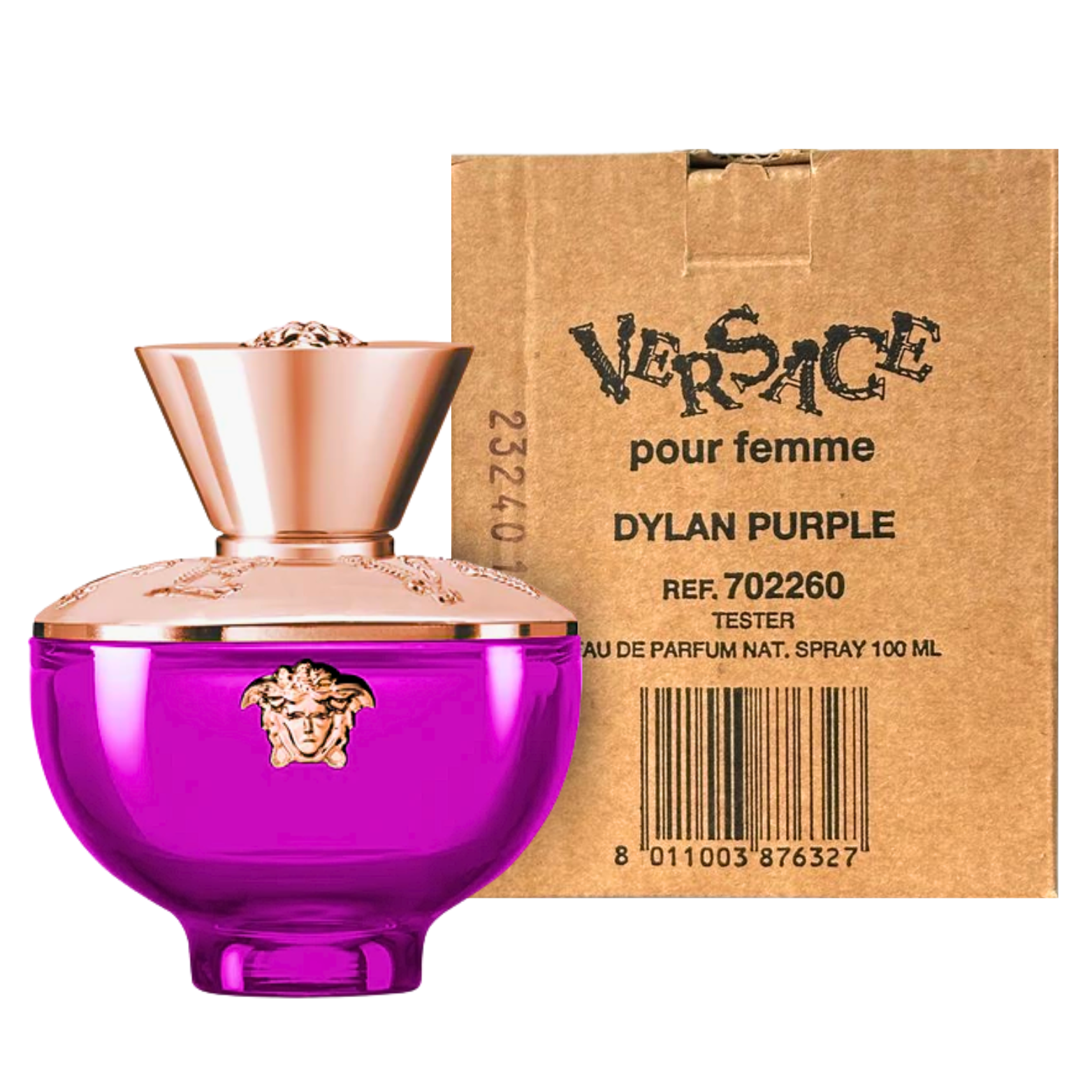 VERSACE DYLAN PURPLE POUR FEMME EDP 100ML (TESTER)