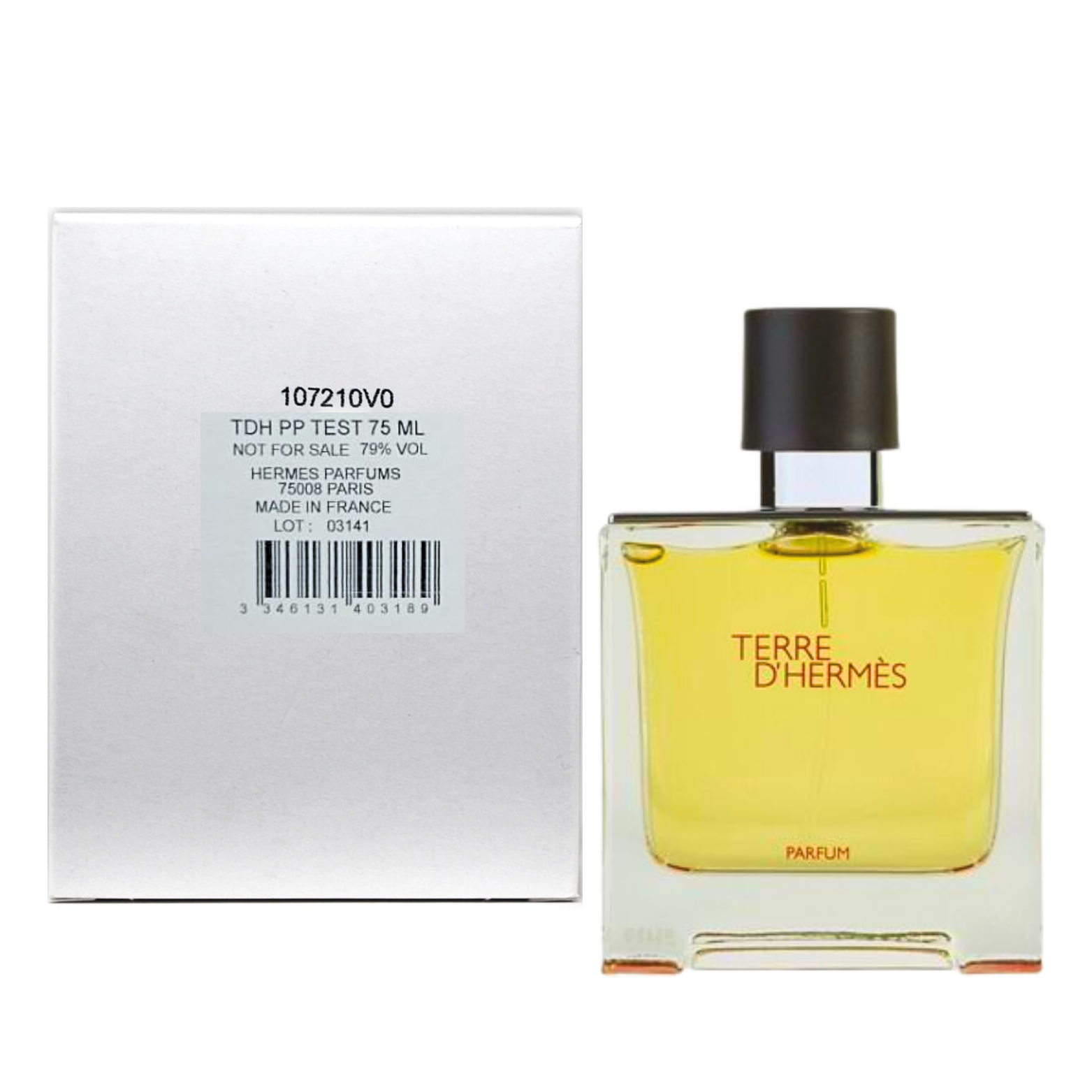 HERMES TERRE D'HERMES PARFUM 75ML (TESTER)