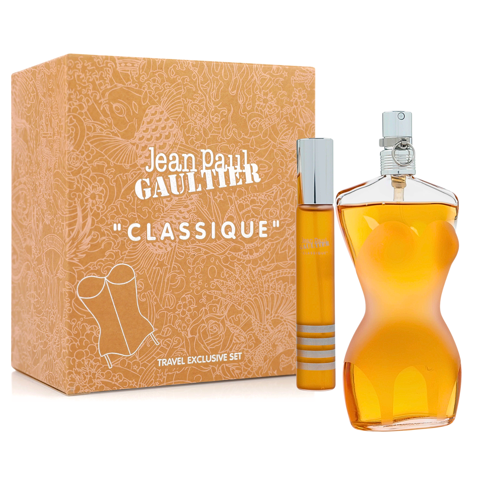 JEAN PAUL GAULTIER CLASSIQUE EDT 100ML+20ML TRAVEL EXCLUSIVE SET