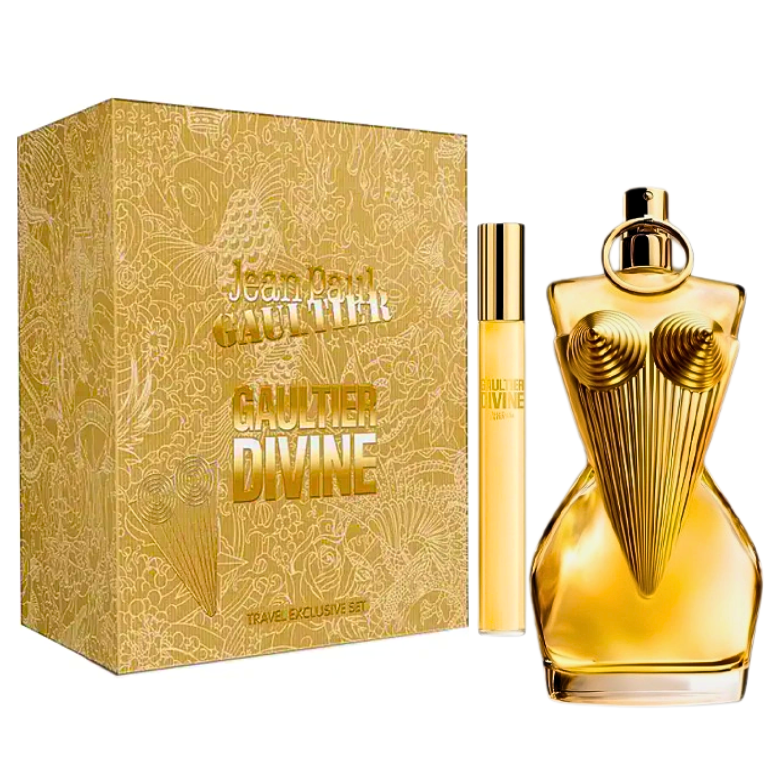 JEAN PAUL GAULTIER DIVINE EDP 100ML+10ML TRAVEL EXCLUSIVE SET