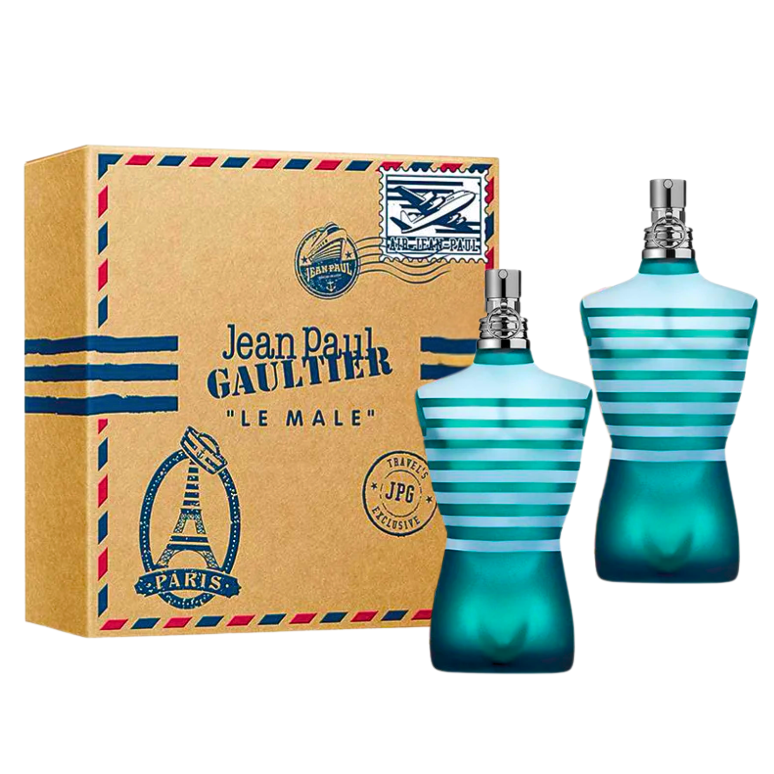 JEAN PAUL GAULTIER LE MALE EDT 40MLX2PCS DUO PACK SET