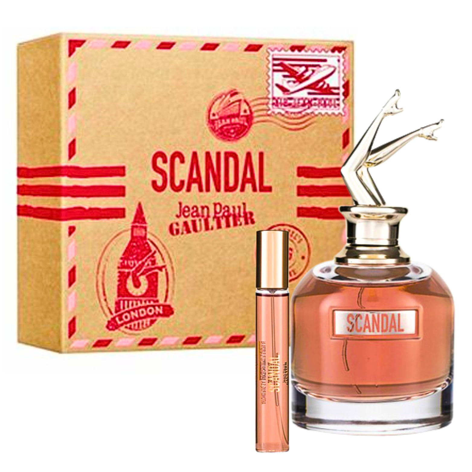 JEAN PAUL GAULTIER JPG SCANDAL TRAVEL EXCLUSIVE SET EDP 80ML+20ML