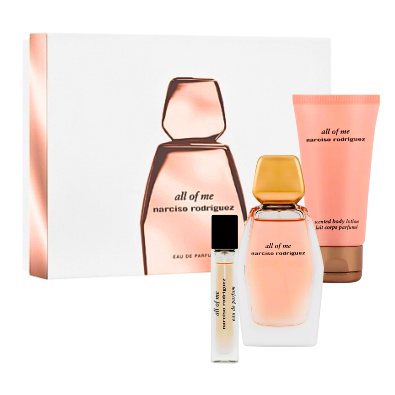 NARCISO RODRIGUEZ ALL OF ME EDP 90ML+10ML+BODY LOTION 50ML GIFTSET