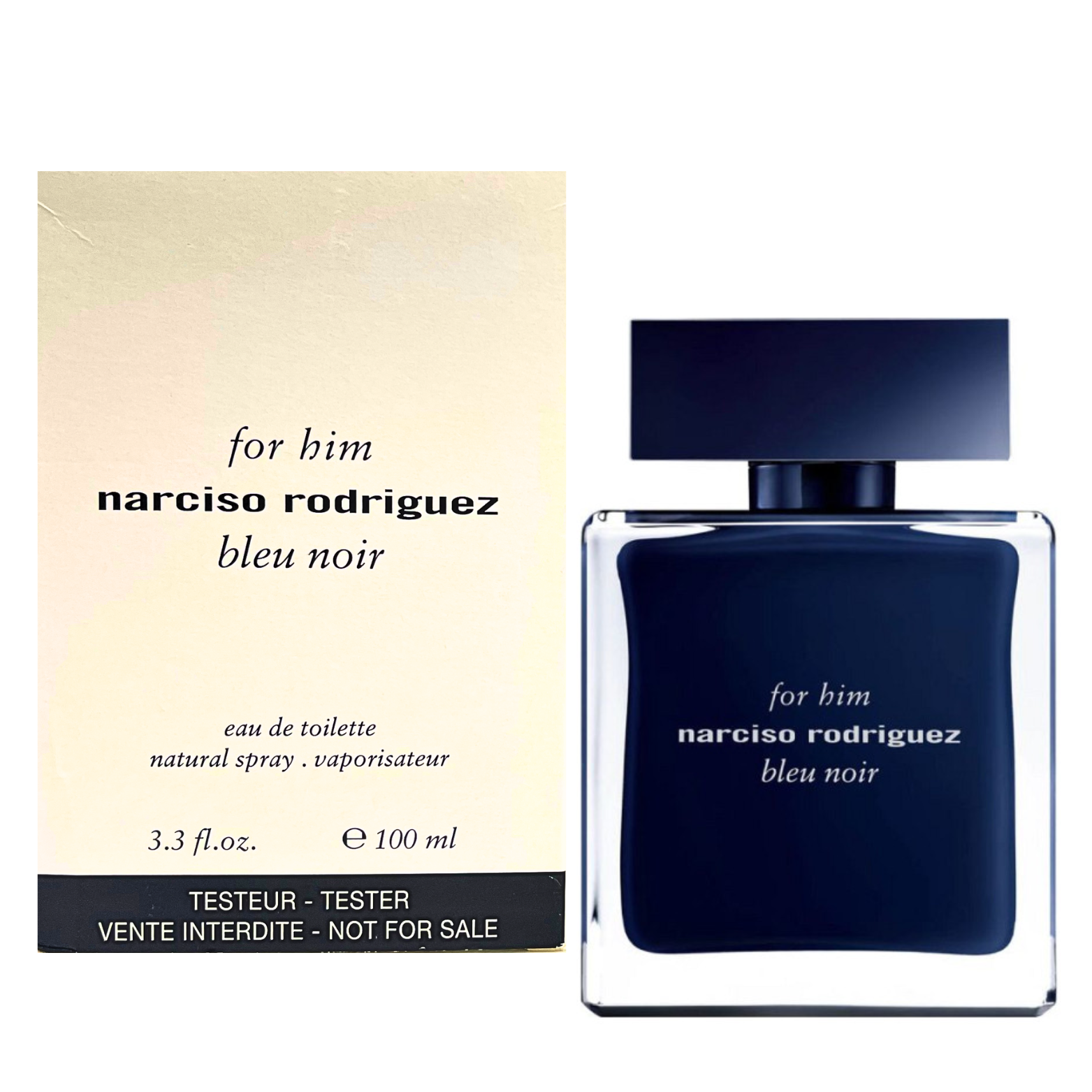 NARCISO RODRIGUEZ BLEU NOIR FOR HIM EDT 100ML (TESTER)