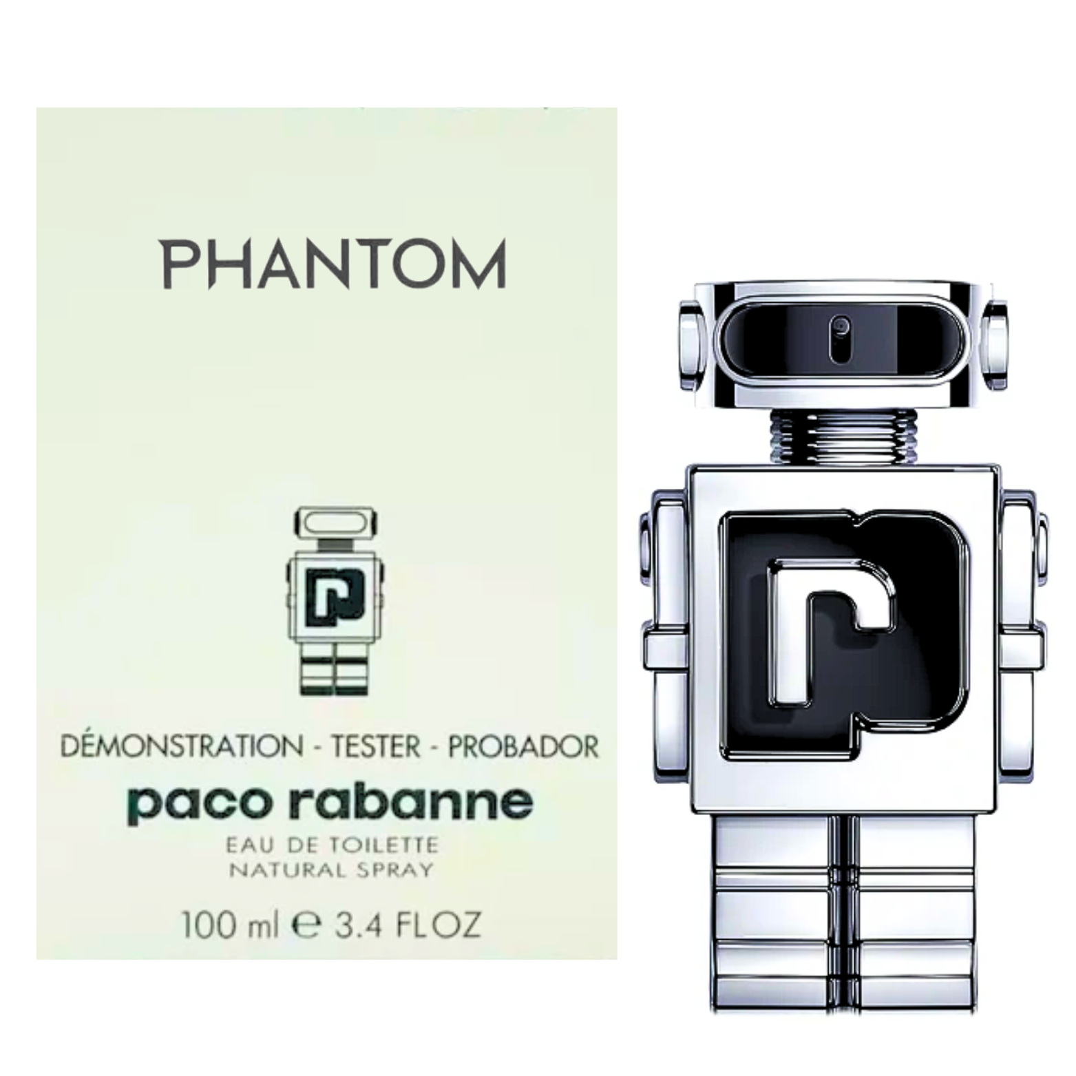 PACO RABANNE PHANTOM EDT 100ML (TESTER)