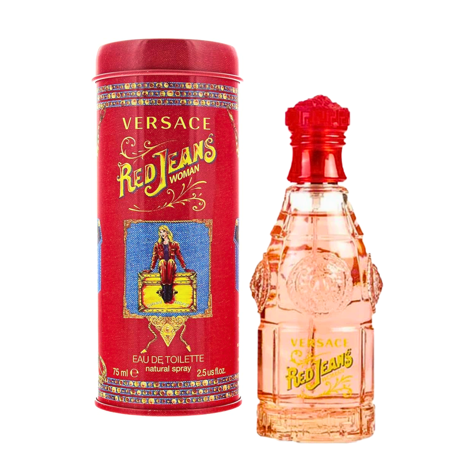 VERSACE RED JEANS WOMAN EDT 75ML