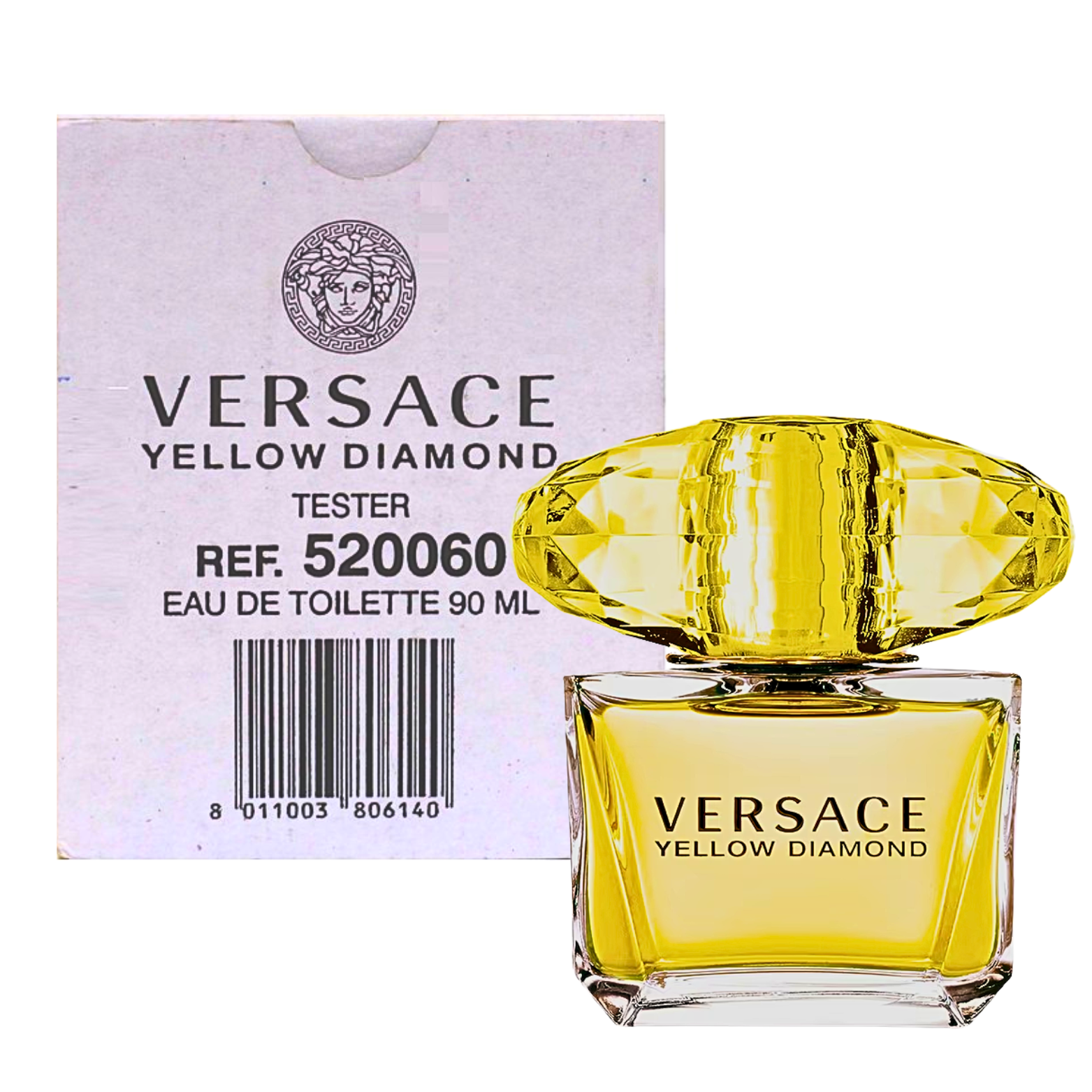 VERSACE YELLOW DIAMOND EDT 90ML (TESTER)