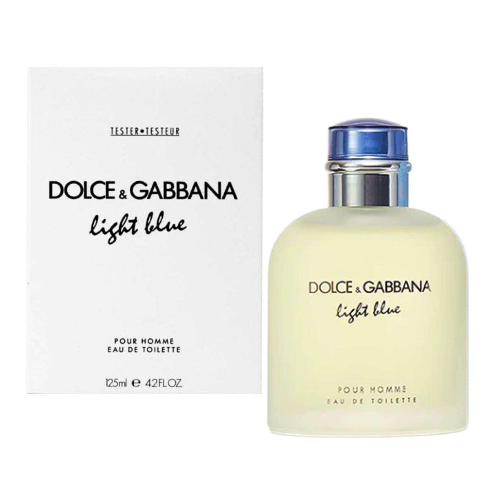 DOLCE & GABBANA D&G LIGHT BLUE POUR HOMME EDT 125ML (TESTER)