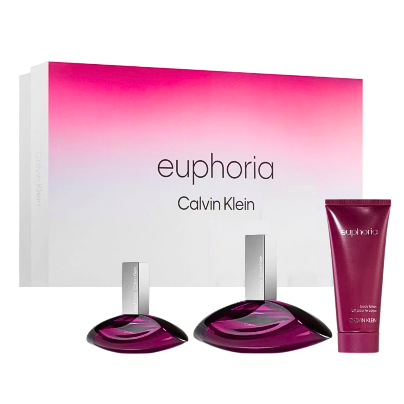 CALVIN KLEIN CK EUPHORIA WOMAN EDP 100ML+30ML+LOTION 100ML GIFTSET