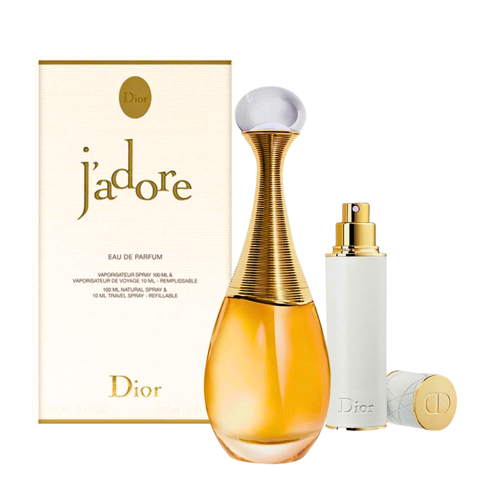 DIOR JADORE WOMAN EDP 100ML+10ML REFILLABLE SPRAY GIFTSET